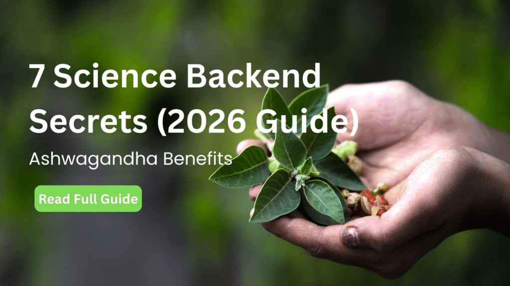 Ashwagandha Benefits