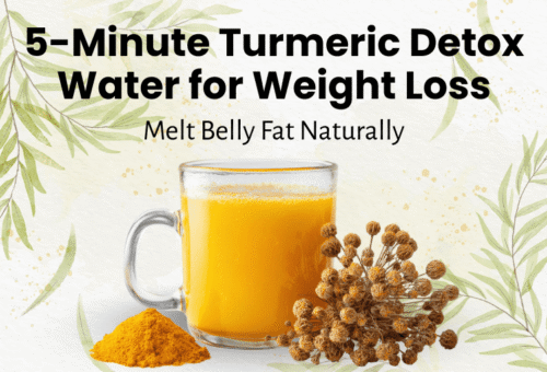 Turmeric detox water for weight loss