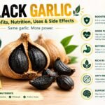 Black garlic benefits, nutrition, uses and side effects